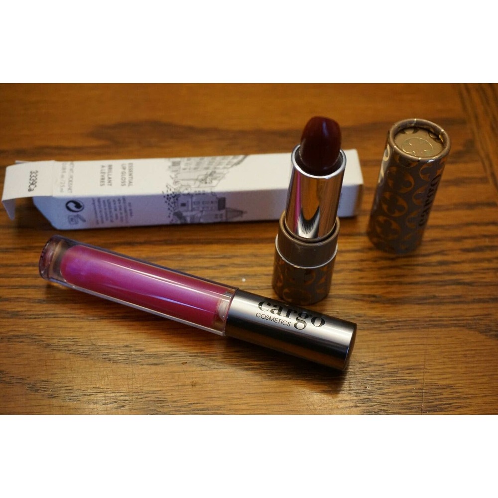 CARGO LOT Essential Lip Gloss Vienna & Lipstick Bella